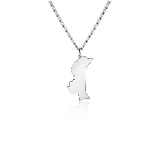 CUSTOM MAP NECKLACE